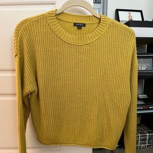 Wild Fable Mustard Green Sweater, size small
